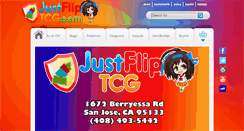 Desktop Screenshot of justfliptcg.com
